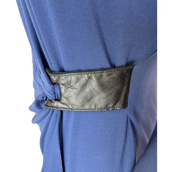 IRIS SETLAKWE Dress Womens Medium Navy Blue Career Modern Classic Minimalist - Picture 8 of 11